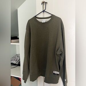 Champion Khaki Sweatshirt, 3XL (runs true to size, if not a little large)